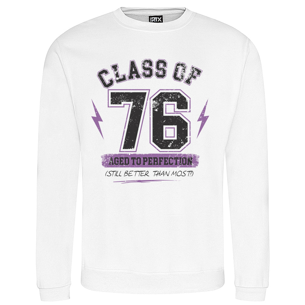 Class Of '76 Funny Birth Year Sweatshirt