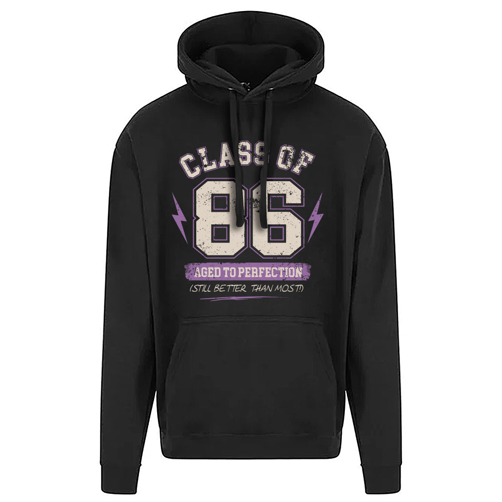 Class Of '86 Funny Birth Year Hoodie
