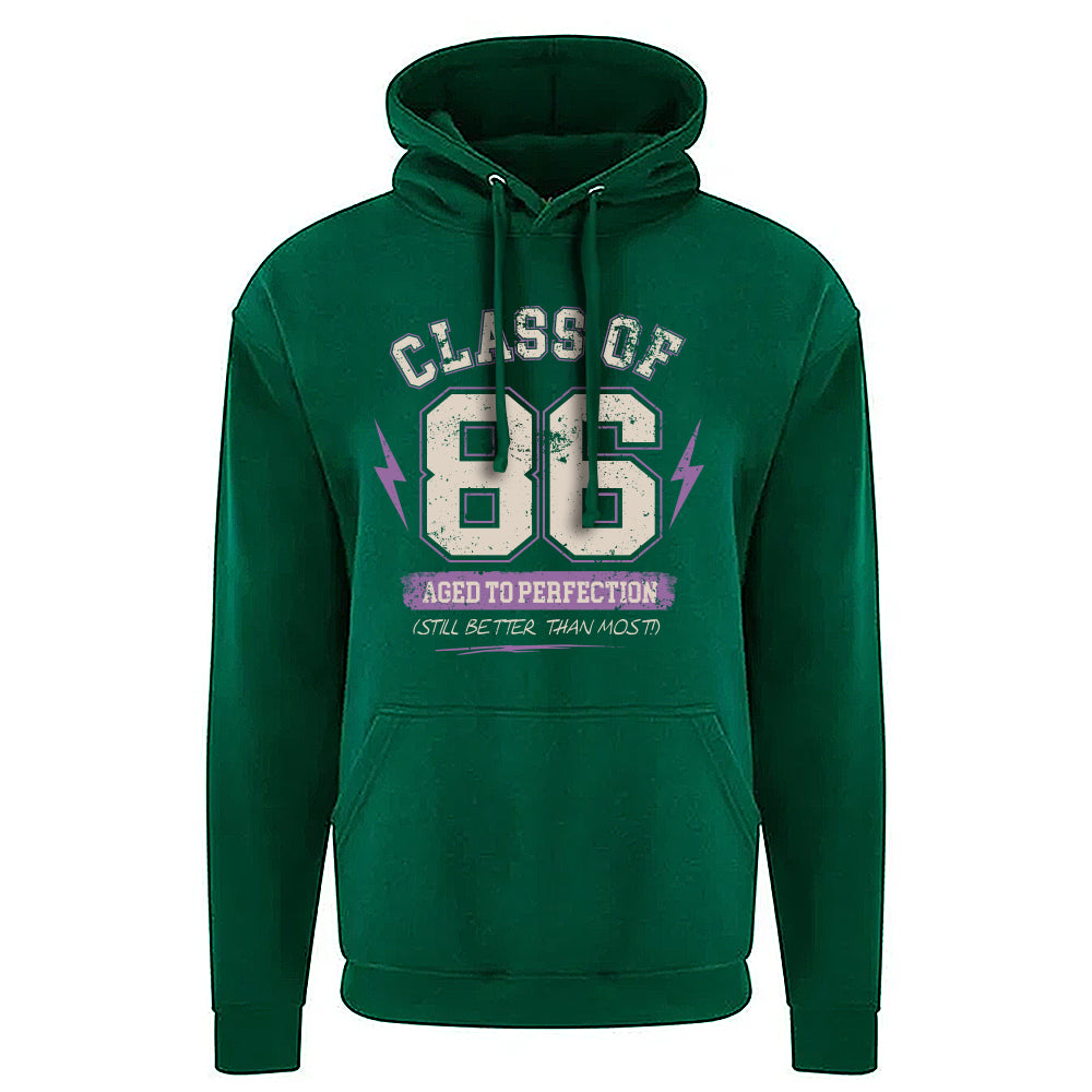Class Of '86 Funny Birth Year Hoodie