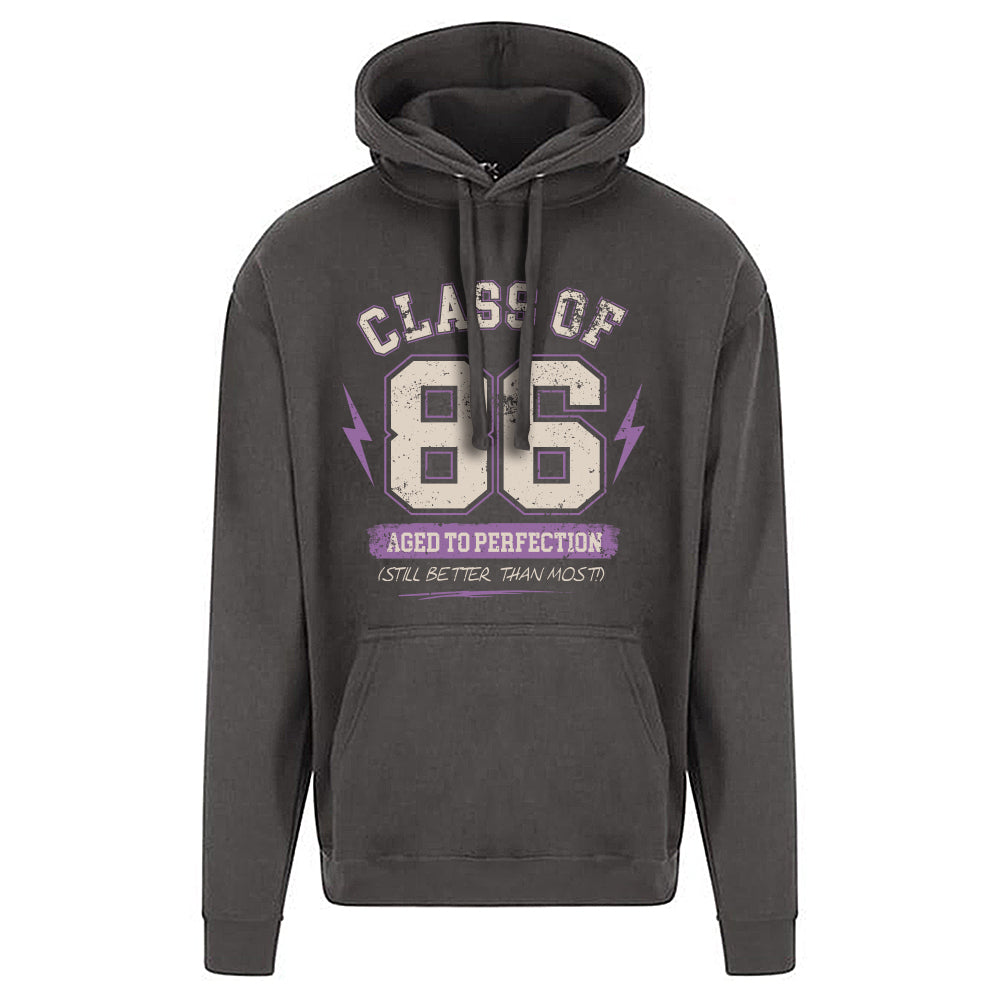 Class Of '86 Funny Birth Year Hoodie