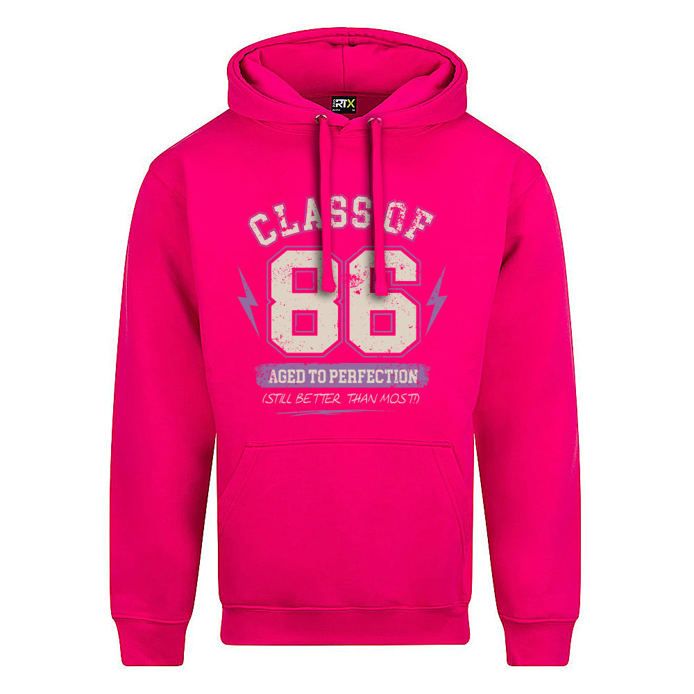 Class Of '86 Funny Birth Year Hoodie