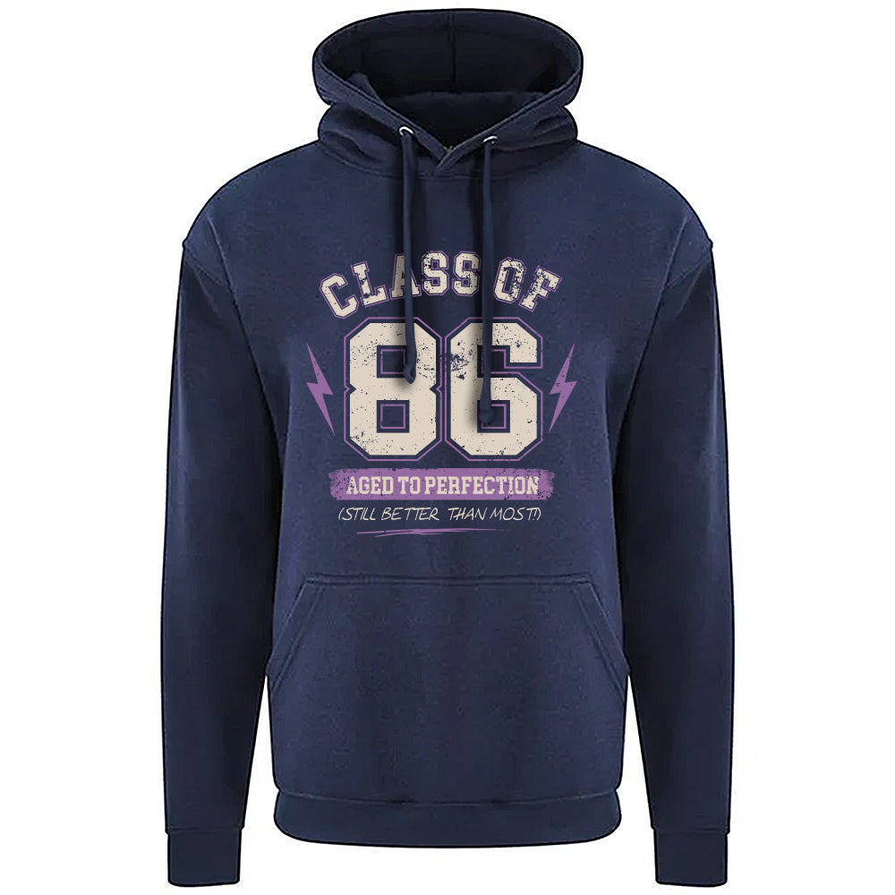 Class Of '86 Funny Birth Year Hoodie