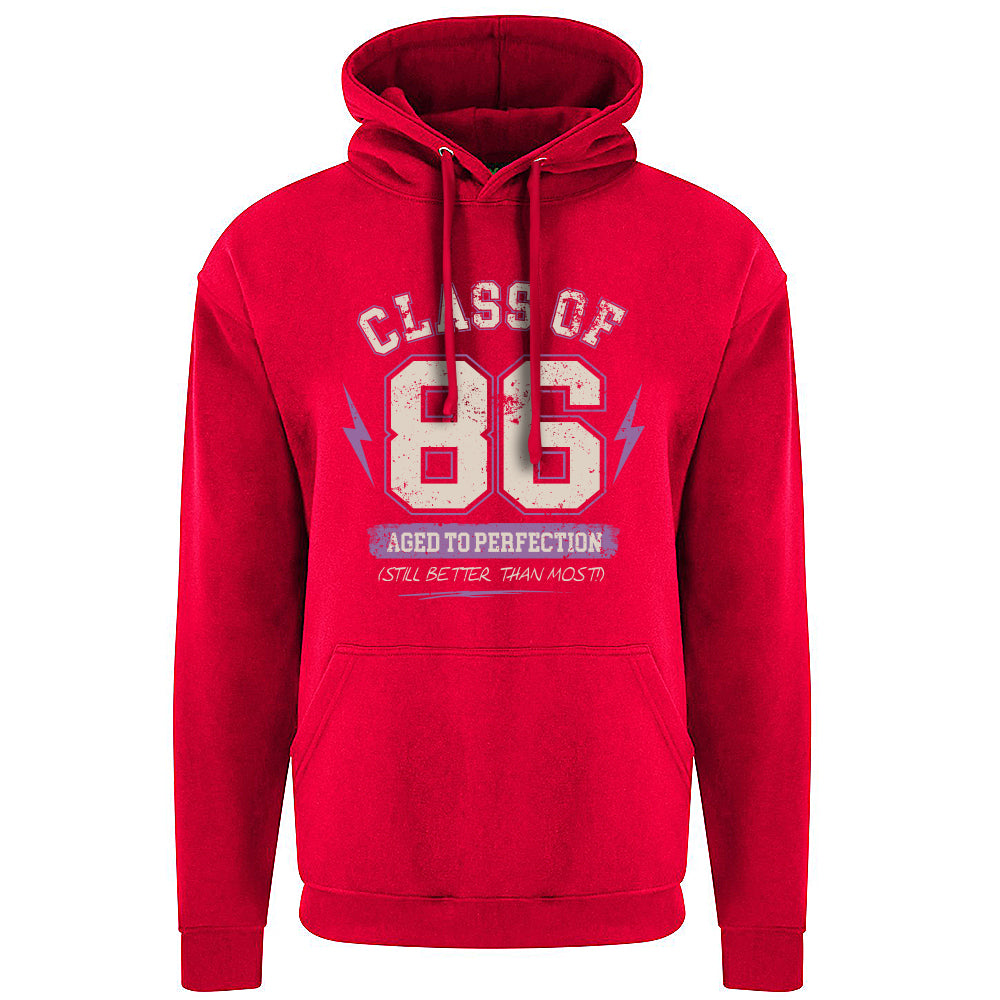 Class Of '86 Funny Birth Year Hoodie