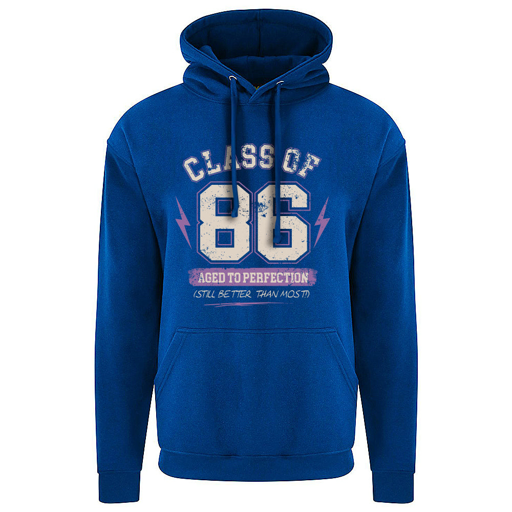Class Of '86 Funny Birth Year Hoodie