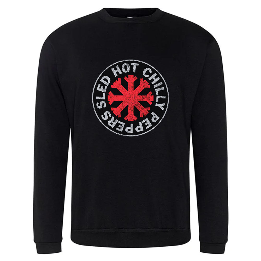 Sled Hot Chilly Peppers Christmas Jumper