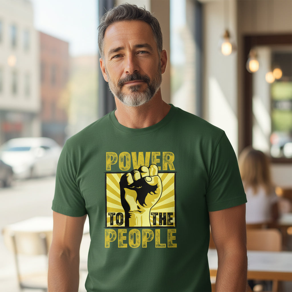Power To the People British Comedy T-Shirt