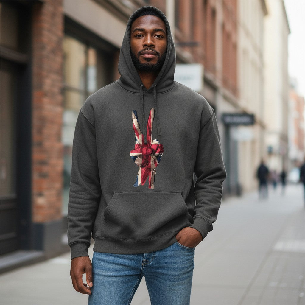 Union Jack Victory Patriotic UK Hoodie