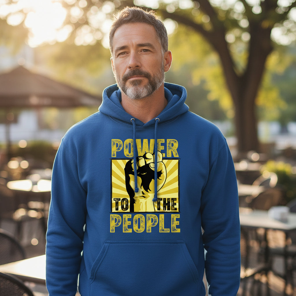 Power to The People British Comedy Hoodie