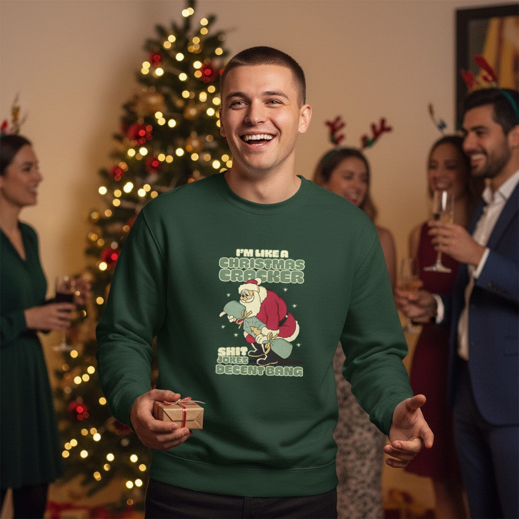 Christmas Cracker Funny Christmas Jumper
