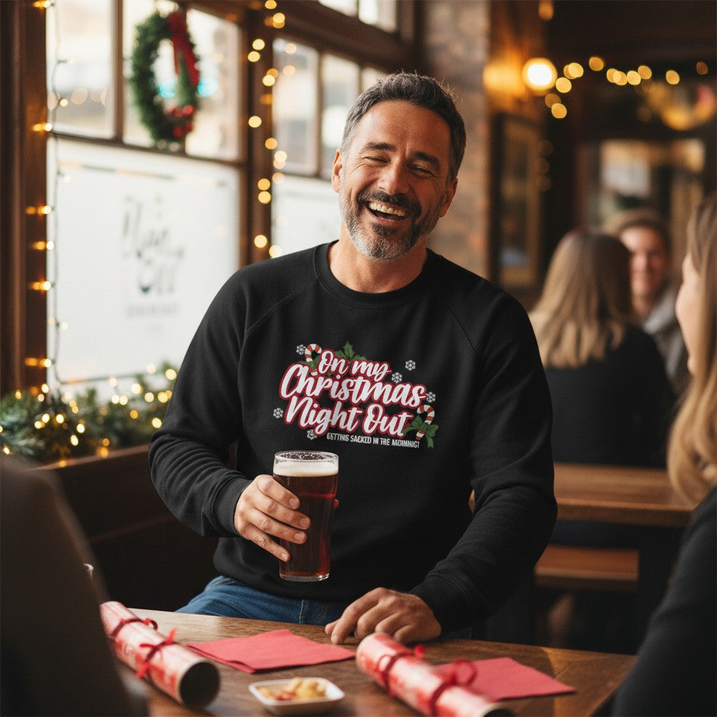 Christmas Night Out Funny Christmas Jumper