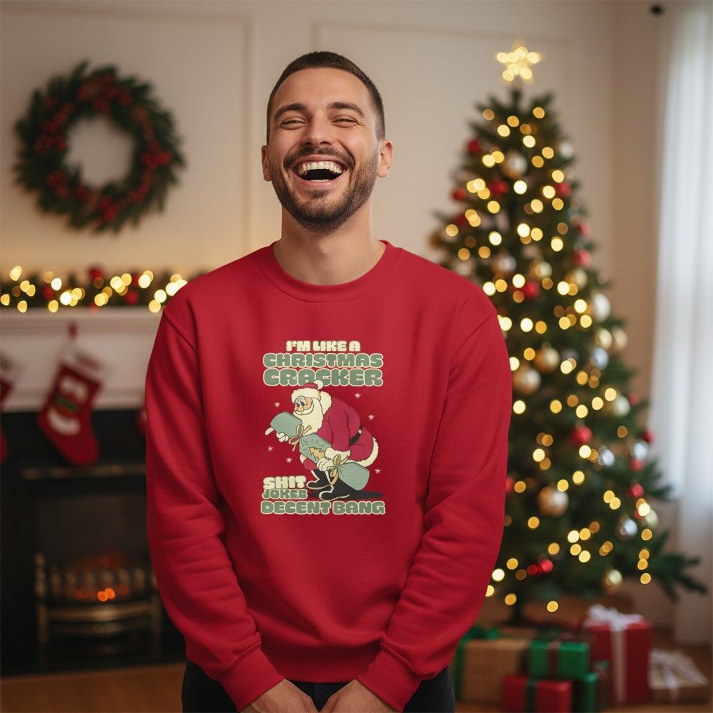 Christmas Cracker Funny Christmas Jumper