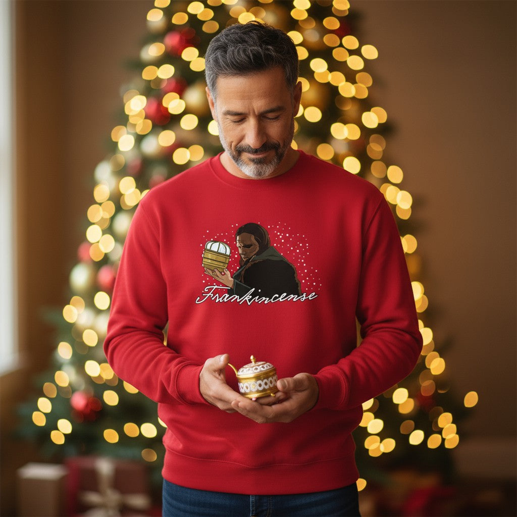 Frankincense Funny Christmas Jumper