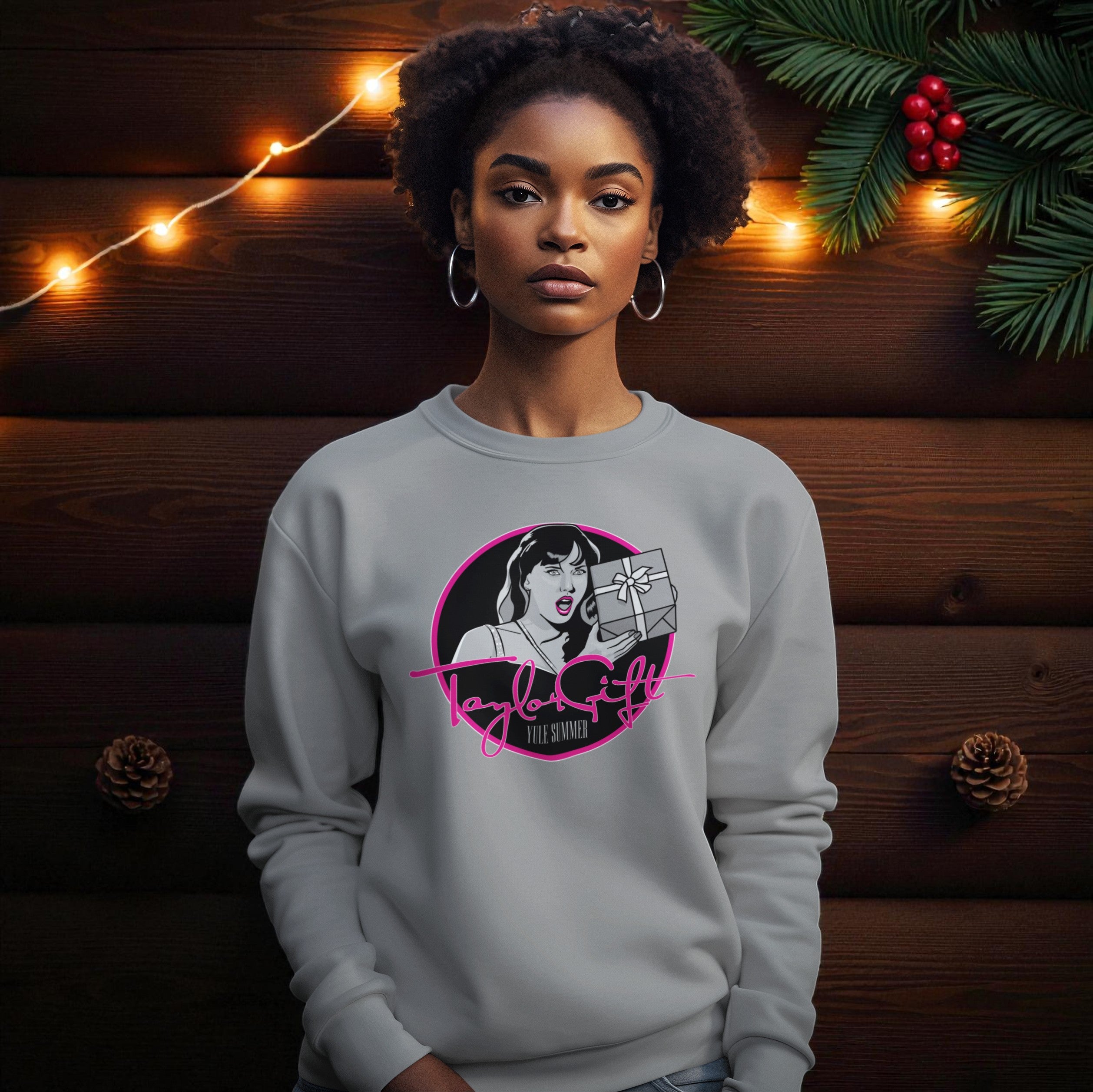 Taylor Gift Funny Music Christmas Jumper