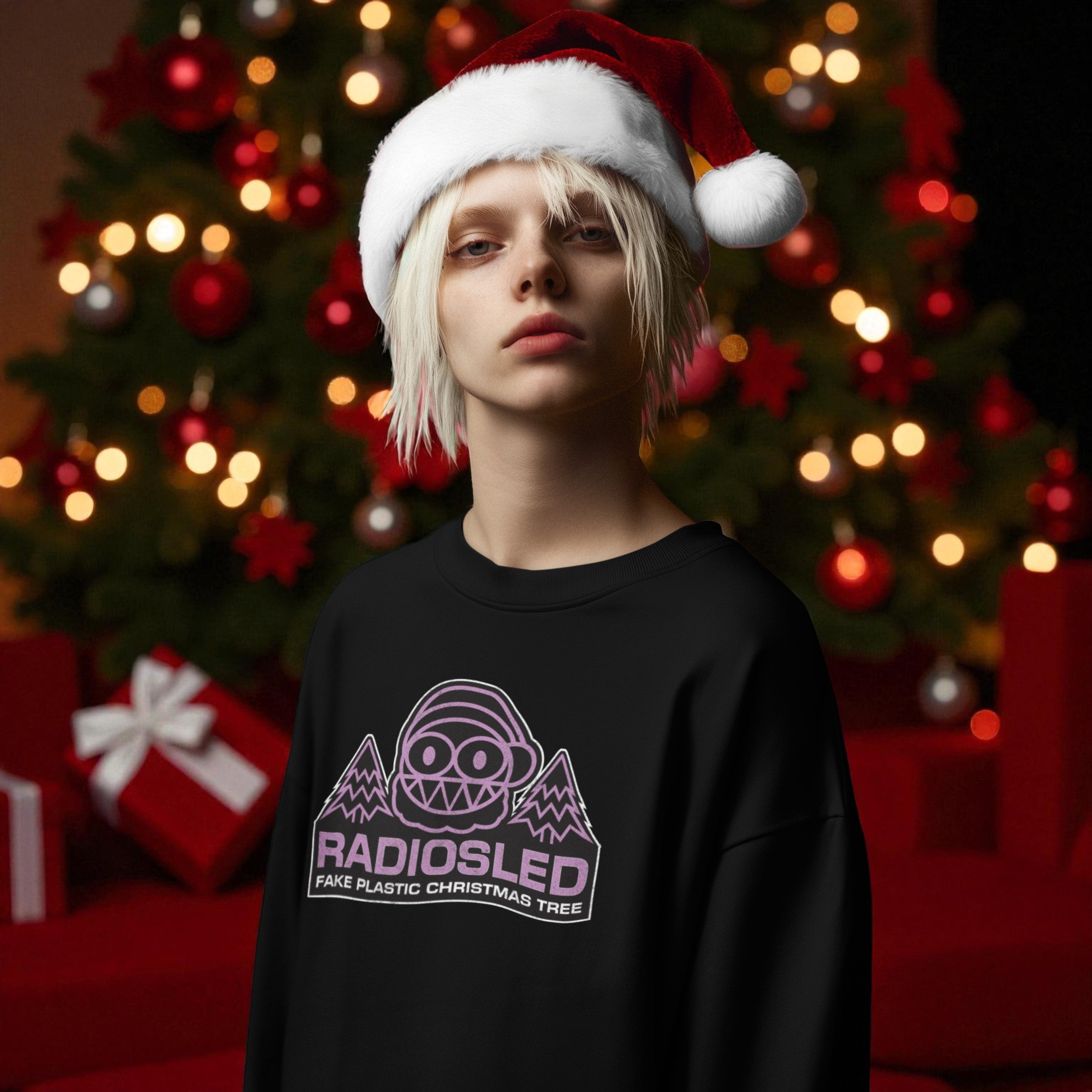 Radiosled Funny Music Christmas Jumper